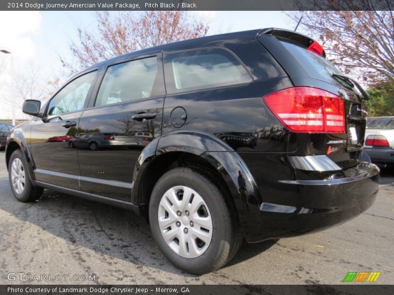 Pitch Black / Black 2014 Dodge Journey Amercian Value Package