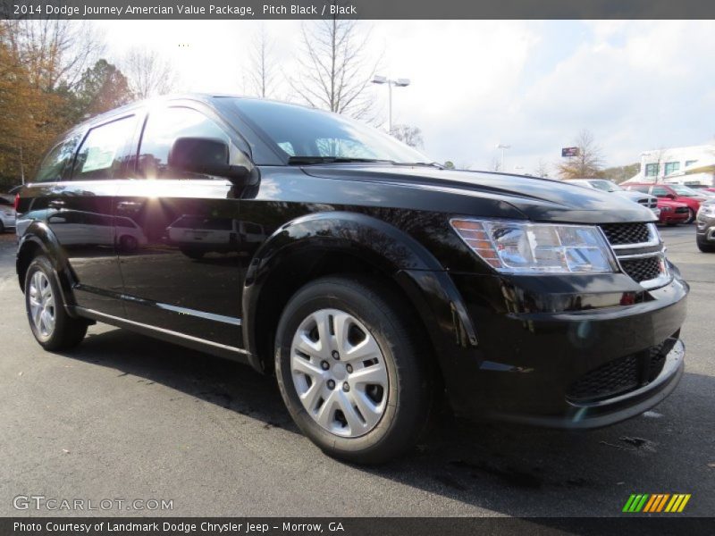 Pitch Black / Black 2014 Dodge Journey Amercian Value Package