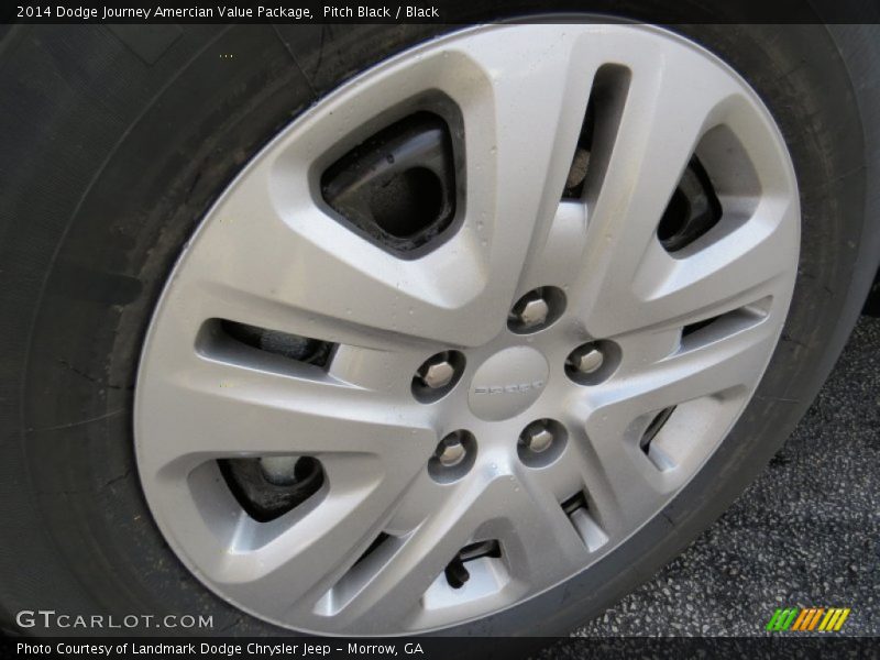 Pitch Black / Black 2014 Dodge Journey Amercian Value Package