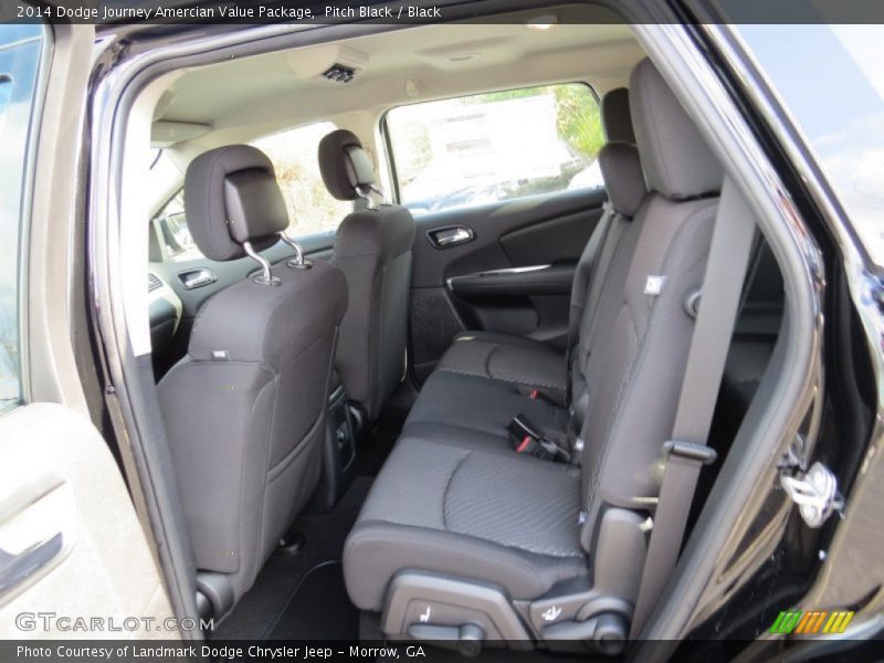 Pitch Black / Black 2014 Dodge Journey Amercian Value Package