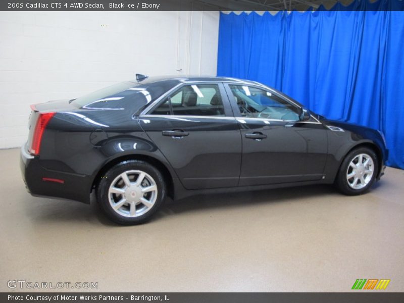 Black Ice / Ebony 2009 Cadillac CTS 4 AWD Sedan