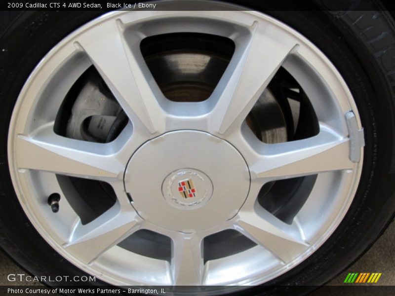 Black Ice / Ebony 2009 Cadillac CTS 4 AWD Sedan