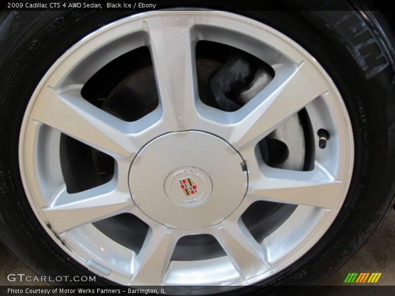 Black Ice / Ebony 2009 Cadillac CTS 4 AWD Sedan
