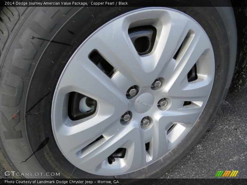 Copper Pearl / Black 2014 Dodge Journey Amercian Value Package