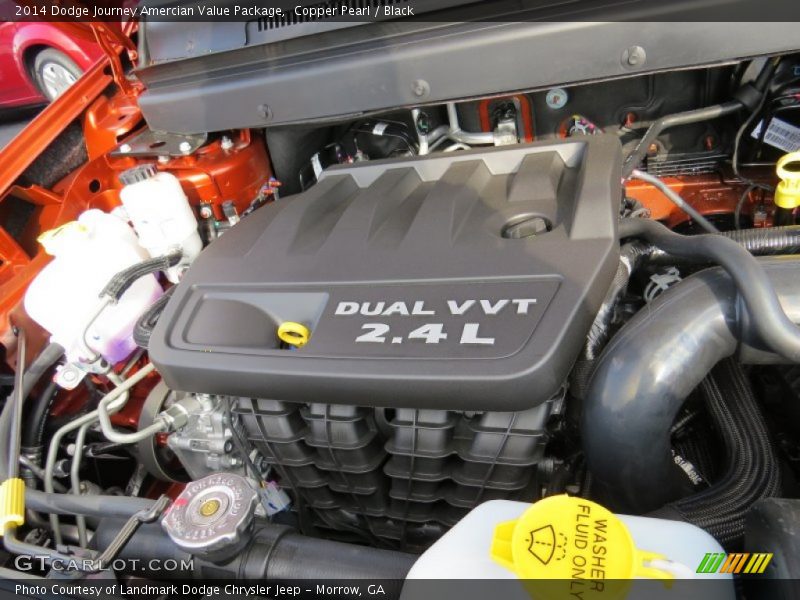 Copper Pearl / Black 2014 Dodge Journey Amercian Value Package