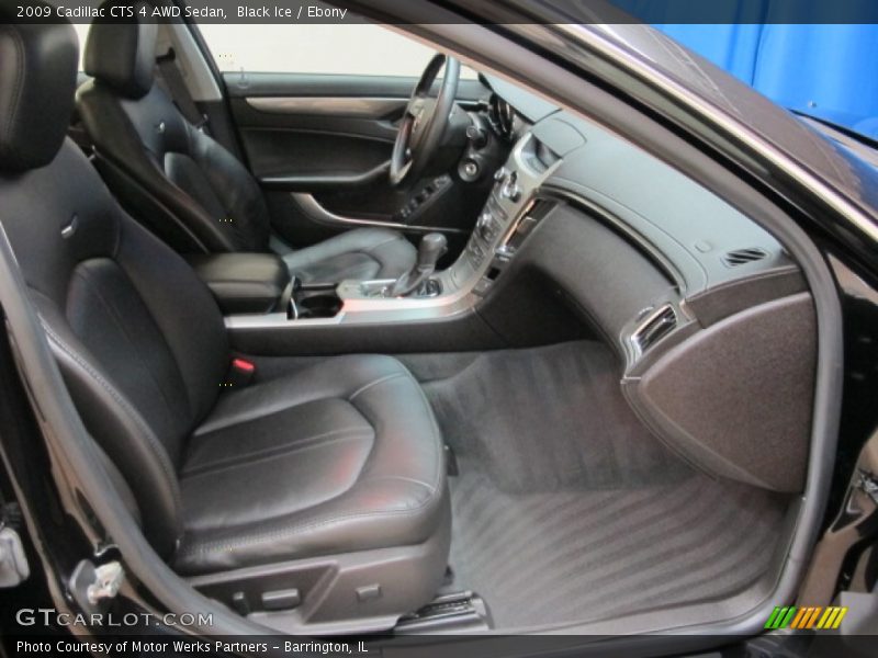 Black Ice / Ebony 2009 Cadillac CTS 4 AWD Sedan