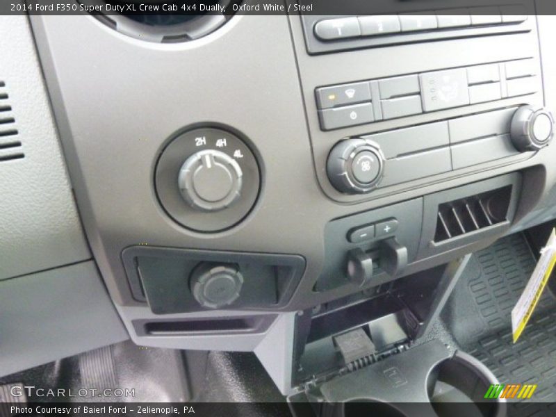 Oxford White / Steel 2014 Ford F350 Super Duty XL Crew Cab 4x4 Dually