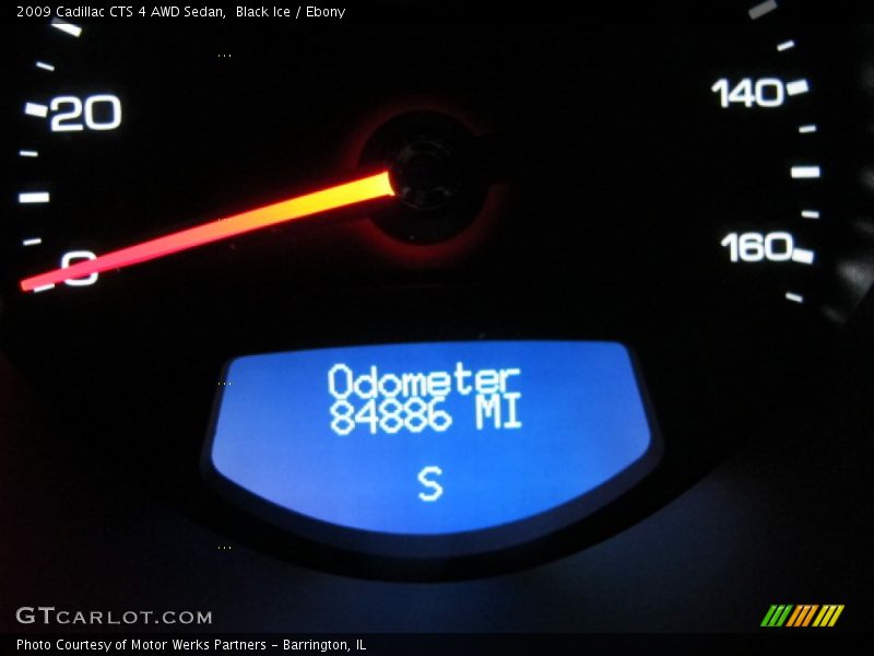 Black Ice / Ebony 2009 Cadillac CTS 4 AWD Sedan