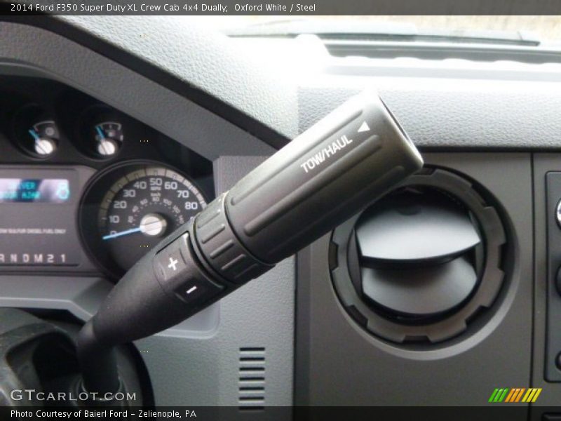 Oxford White / Steel 2014 Ford F350 Super Duty XL Crew Cab 4x4 Dually