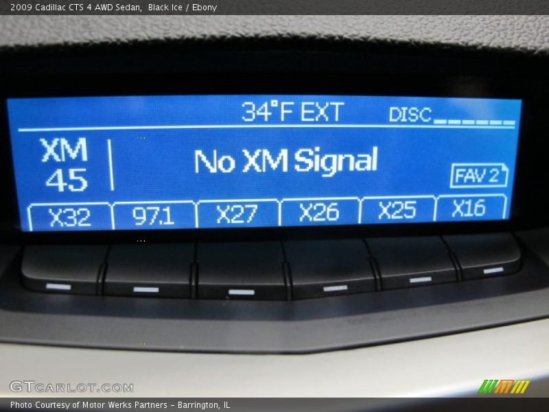 Black Ice / Ebony 2009 Cadillac CTS 4 AWD Sedan