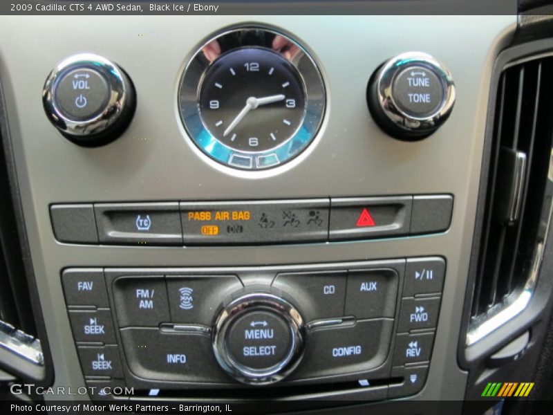Black Ice / Ebony 2009 Cadillac CTS 4 AWD Sedan