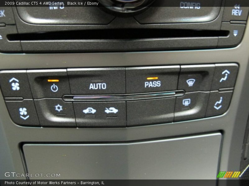 Black Ice / Ebony 2009 Cadillac CTS 4 AWD Sedan