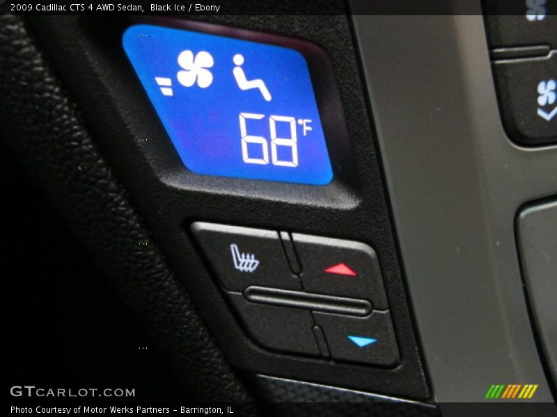 Black Ice / Ebony 2009 Cadillac CTS 4 AWD Sedan