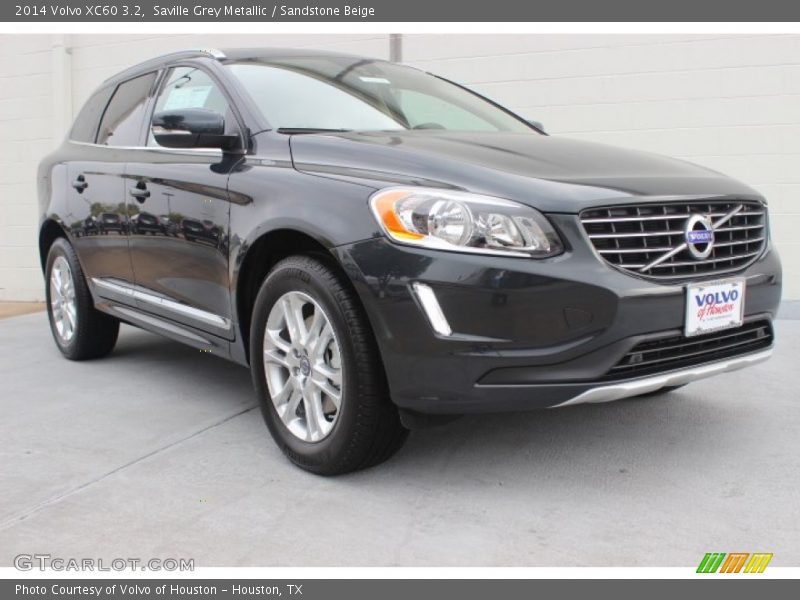 Saville Grey Metallic / Sandstone Beige 2014 Volvo XC60 3.2