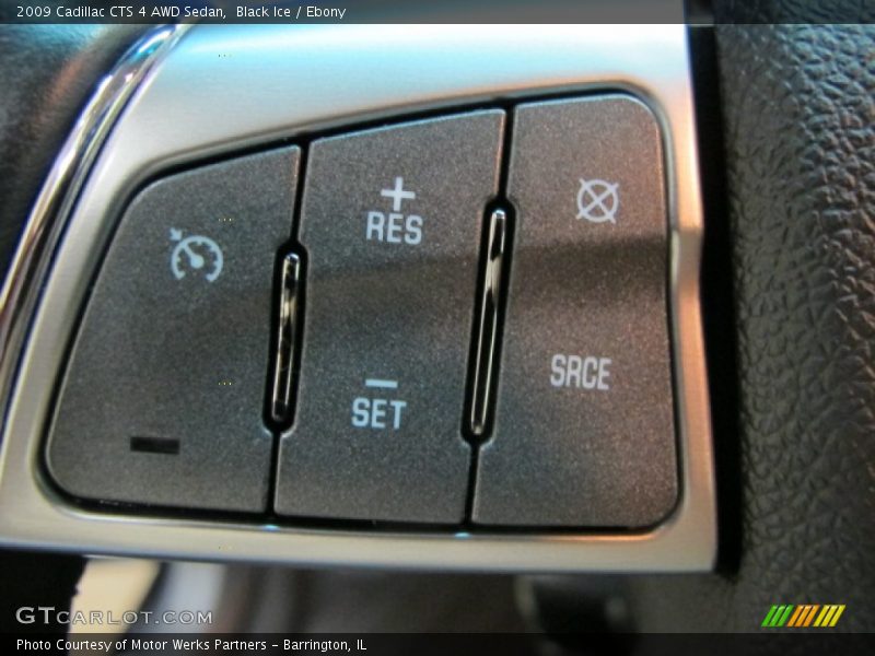 Black Ice / Ebony 2009 Cadillac CTS 4 AWD Sedan
