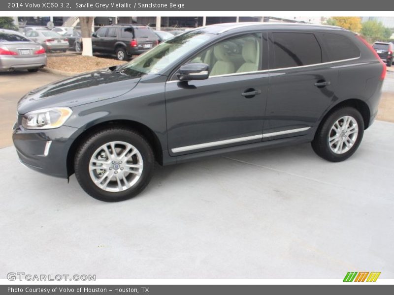 Saville Grey Metallic / Sandstone Beige 2014 Volvo XC60 3.2