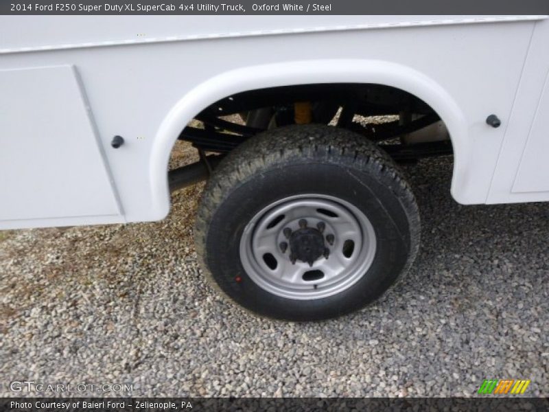 Oxford White / Steel 2014 Ford F250 Super Duty XL SuperCab 4x4 Utility Truck