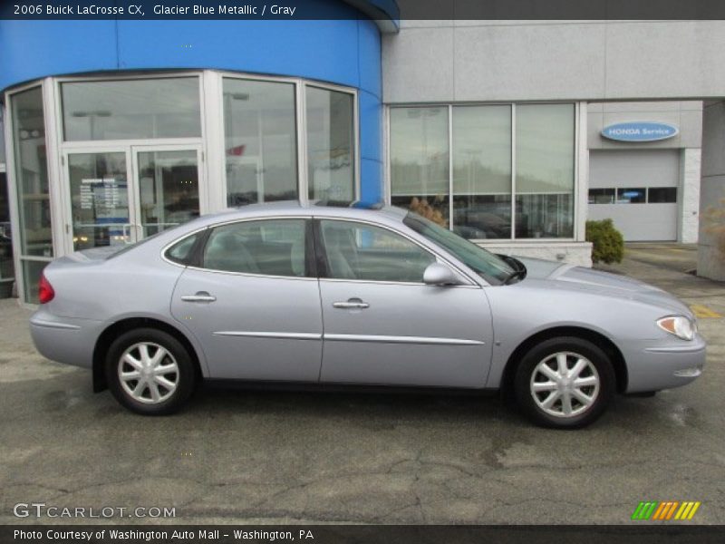 Glacier Blue Metallic / Gray 2006 Buick LaCrosse CX