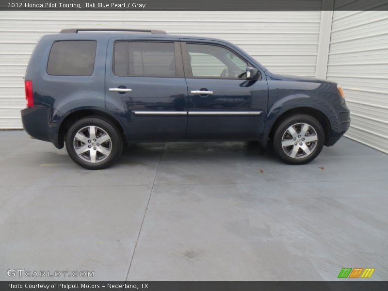 Bali Blue Pearl / Gray 2012 Honda Pilot Touring