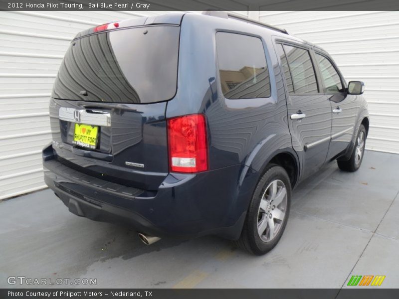 Bali Blue Pearl / Gray 2012 Honda Pilot Touring