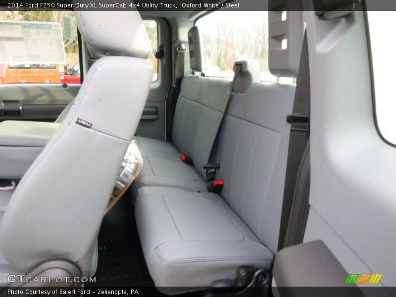 Oxford White / Steel 2014 Ford F250 Super Duty XL SuperCab 4x4 Utility Truck