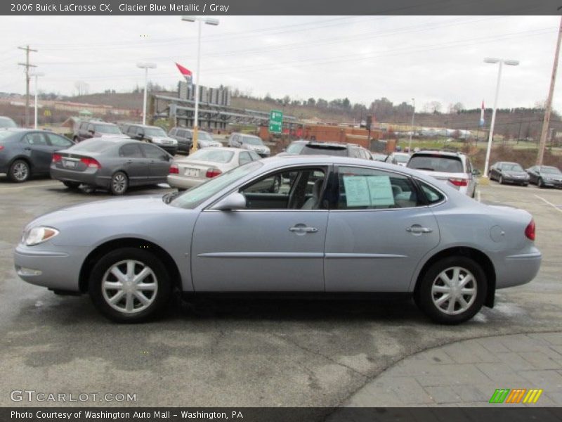 Glacier Blue Metallic / Gray 2006 Buick LaCrosse CX