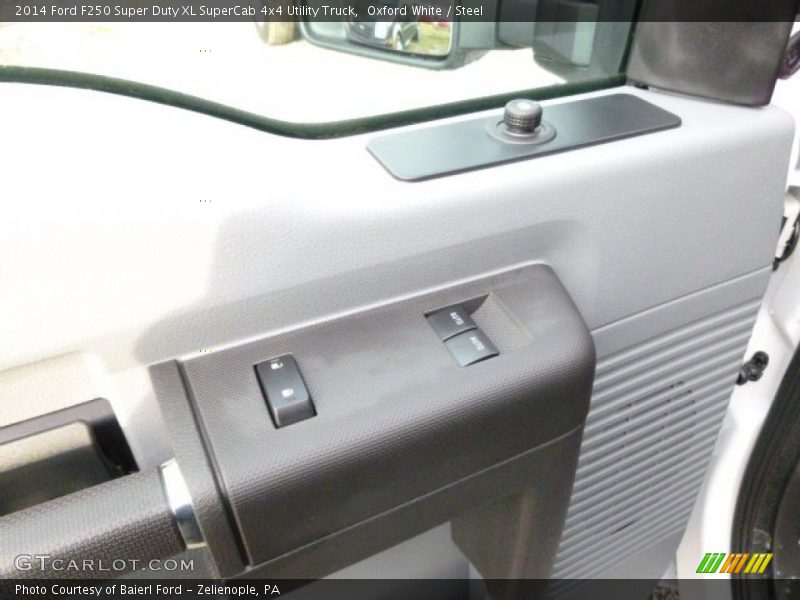 Oxford White / Steel 2014 Ford F250 Super Duty XL SuperCab 4x4 Utility Truck