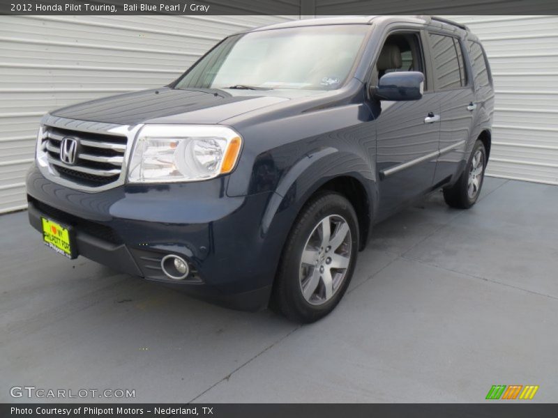 Bali Blue Pearl / Gray 2012 Honda Pilot Touring