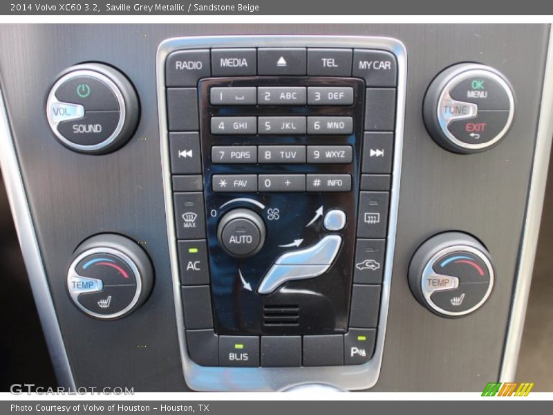 Saville Grey Metallic / Sandstone Beige 2014 Volvo XC60 3.2