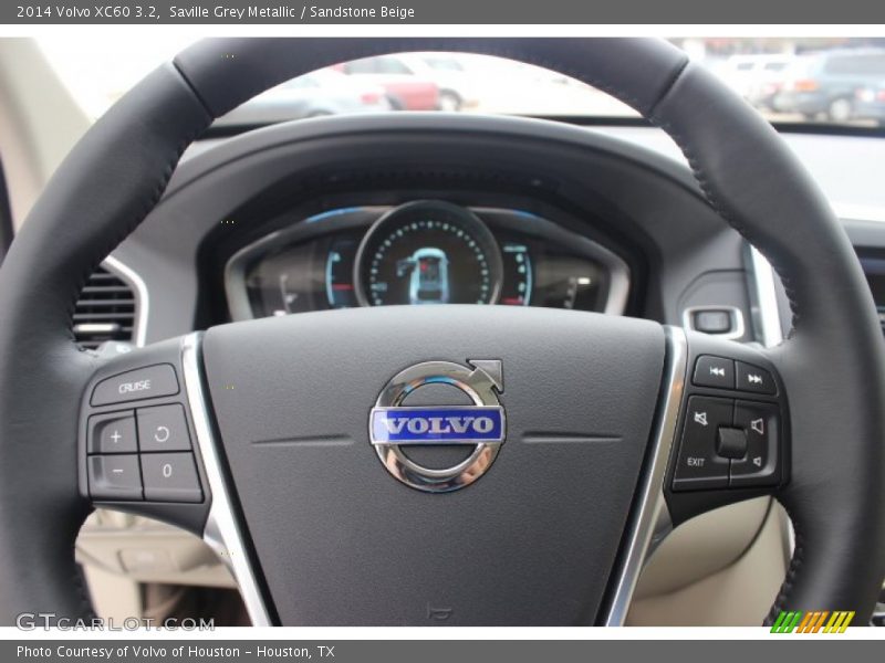 Saville Grey Metallic / Sandstone Beige 2014 Volvo XC60 3.2