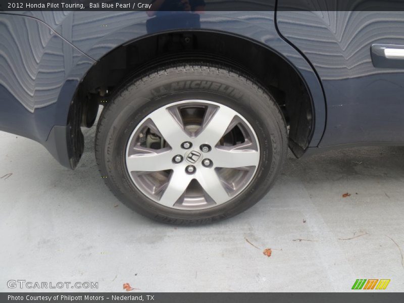 Bali Blue Pearl / Gray 2012 Honda Pilot Touring