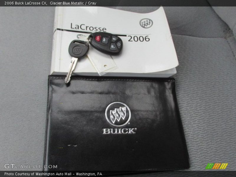 Glacier Blue Metallic / Gray 2006 Buick LaCrosse CX