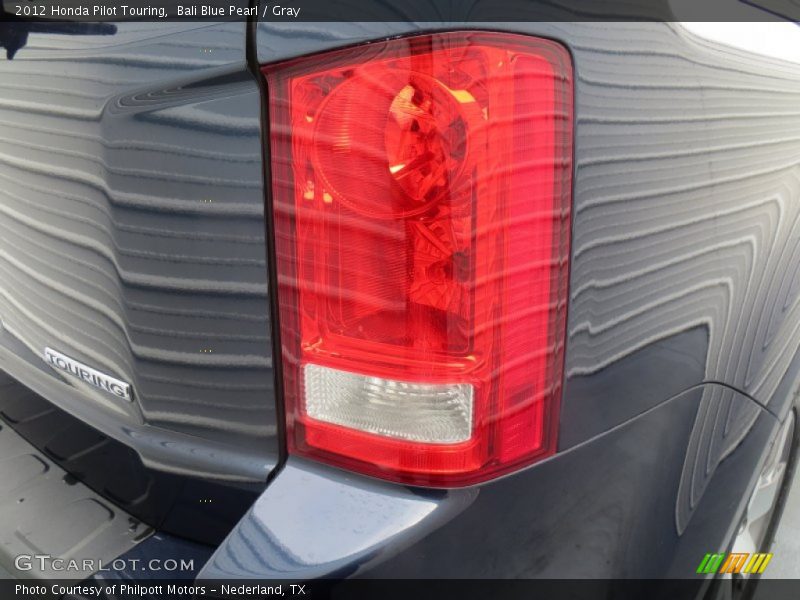 Bali Blue Pearl / Gray 2012 Honda Pilot Touring