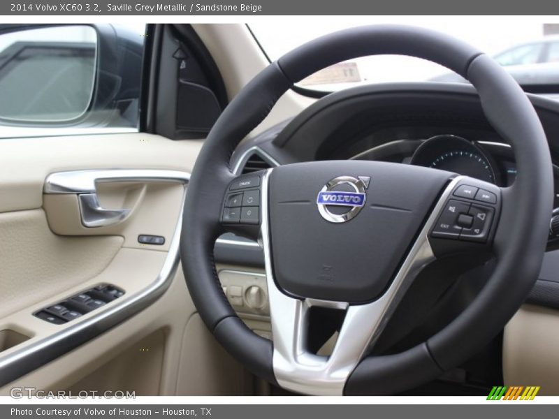 Saville Grey Metallic / Sandstone Beige 2014 Volvo XC60 3.2