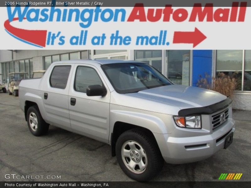 Billet Silver Metallic / Gray 2006 Honda Ridgeline RT