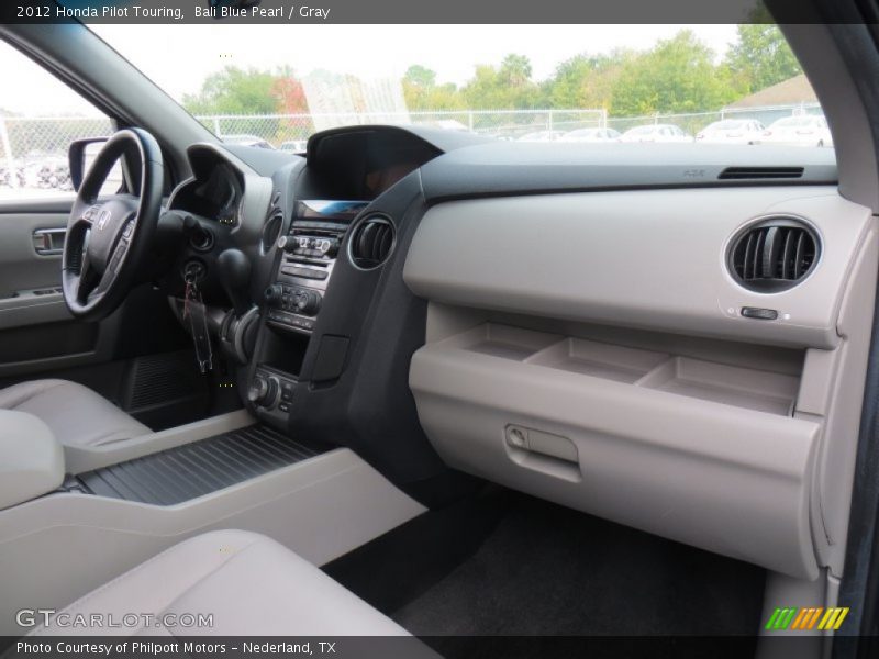 Bali Blue Pearl / Gray 2012 Honda Pilot Touring