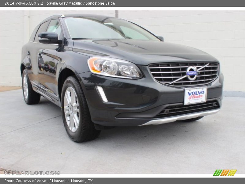 Saville Grey Metallic / Sandstone Beige 2014 Volvo XC60 3.2