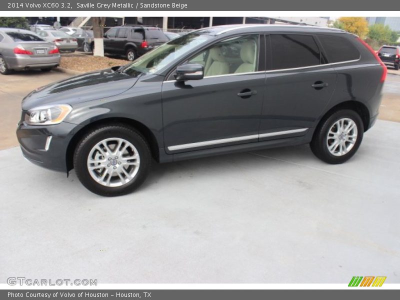 Saville Grey Metallic / Sandstone Beige 2014 Volvo XC60 3.2