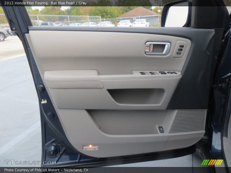 Bali Blue Pearl / Gray 2012 Honda Pilot Touring