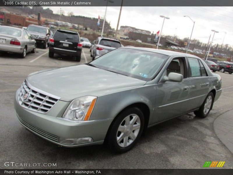 Green Silk Metallic / Cashmere 2006 Cadillac DTS