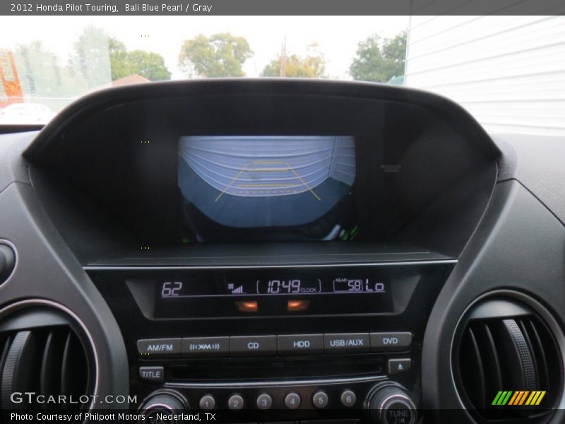 Bali Blue Pearl / Gray 2012 Honda Pilot Touring