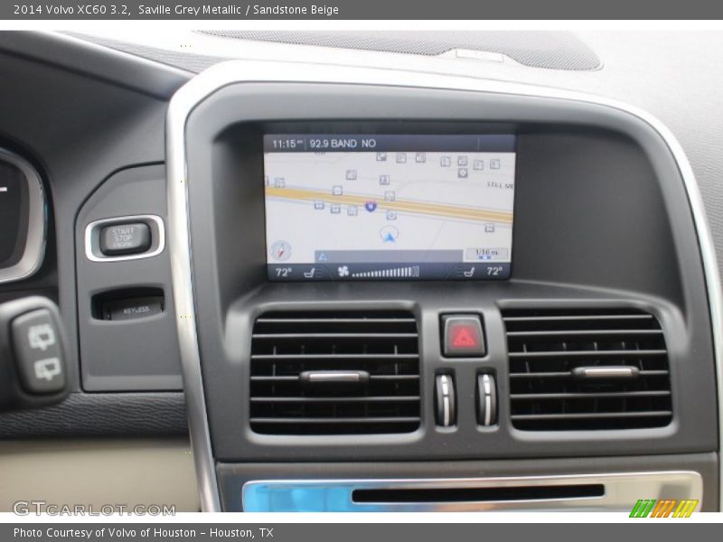 Saville Grey Metallic / Sandstone Beige 2014 Volvo XC60 3.2