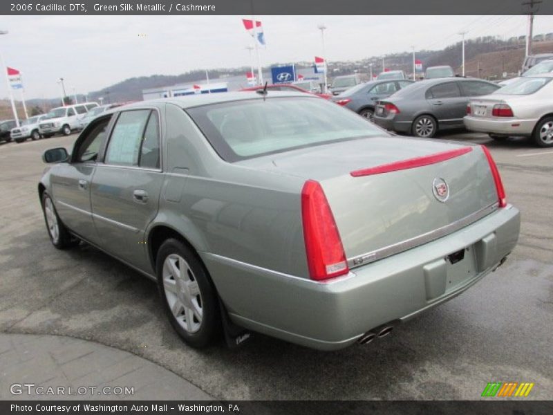 Green Silk Metallic / Cashmere 2006 Cadillac DTS