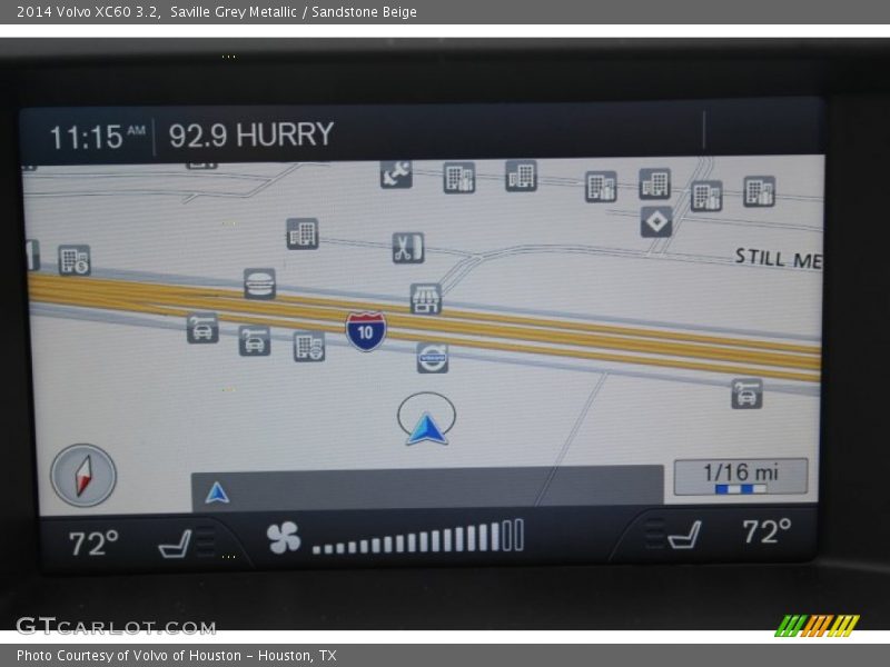 Saville Grey Metallic / Sandstone Beige 2014 Volvo XC60 3.2
