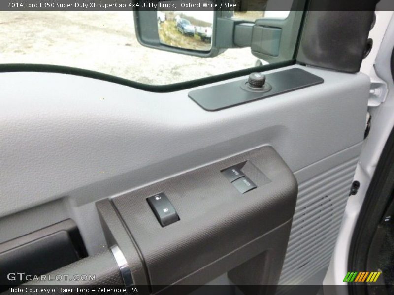 Oxford White / Steel 2014 Ford F350 Super Duty XL SuperCab 4x4 Utility Truck