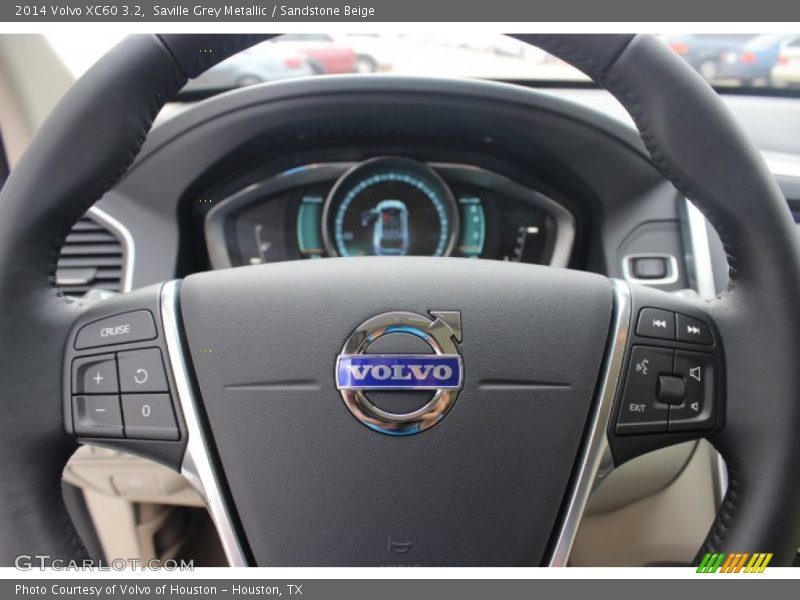 Saville Grey Metallic / Sandstone Beige 2014 Volvo XC60 3.2