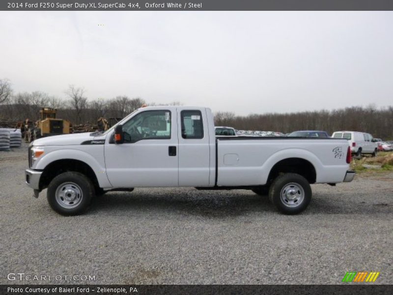 Oxford White / Steel 2014 Ford F250 Super Duty XL SuperCab 4x4