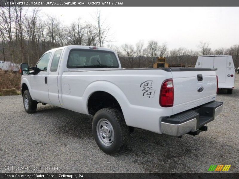 Oxford White / Steel 2014 Ford F250 Super Duty XL SuperCab 4x4