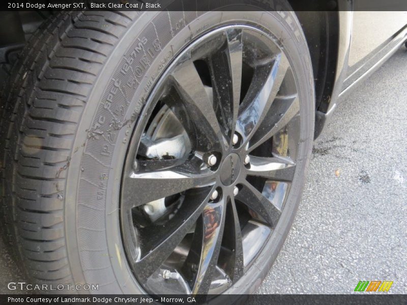 Black Clear Coat / Black 2014 Dodge Avenger SXT