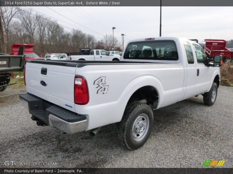 Oxford White / Steel 2014 Ford F250 Super Duty XL SuperCab 4x4